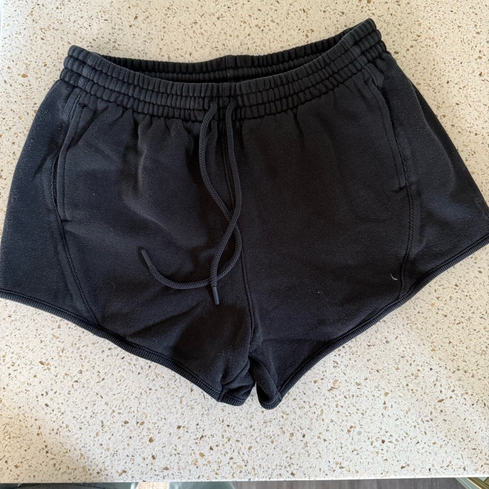 PINK Victoria's Secret Black Athletic Shorts